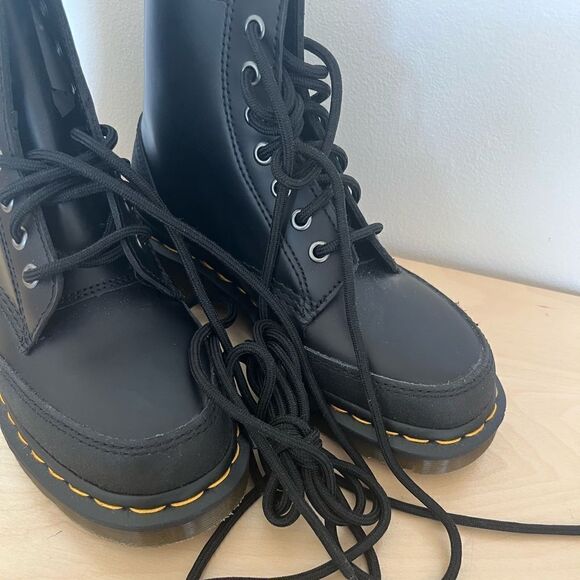Dr Martens New 1460 Guard Panel Leather Unisex Boots Mens Size 5, Women’s size 6 - Picture 3 of 7